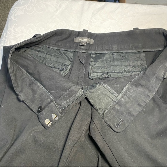 Ann Taylor Heavyweight Stretchy Straight Skinny Leg Dress Pants Trousers 6 - Picture 7 of 11